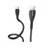Awei CL-115M USB Type A to Micro Data & Fast Charging Cable Black